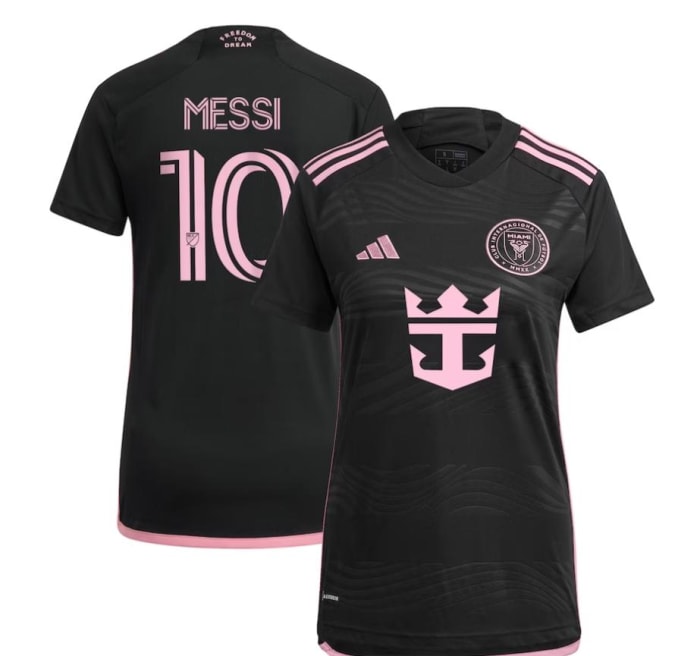 Women's Inter Miami CF Lionel Messi adidas Black 2024 La Noche Replica Player Jersey - $134.99